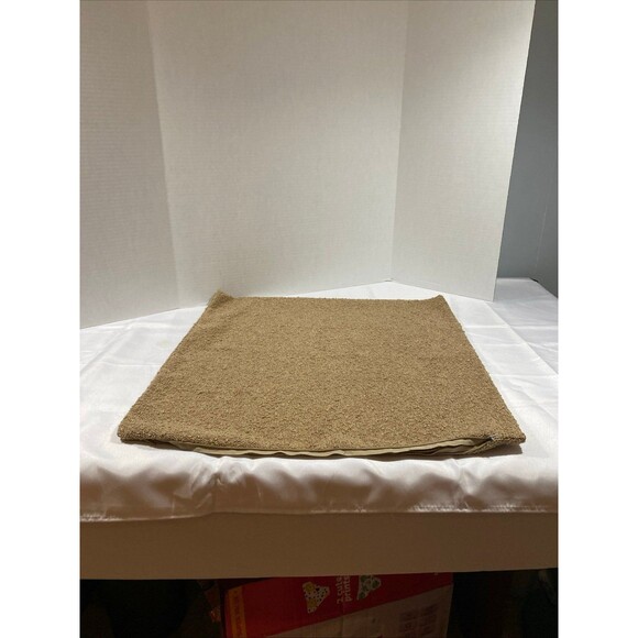 Set of two new handmade solid boho Pillows—Organic textured cotton 24”x24” - Picture 1 of 12